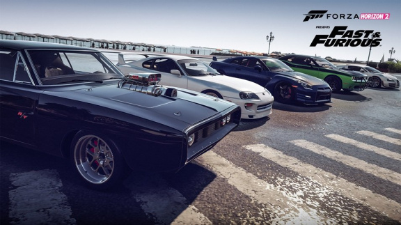 Závodní speciál Rychle a Zběsile pro Forza Horizon 2 můžete stahovat z XBL - zatím zdarma