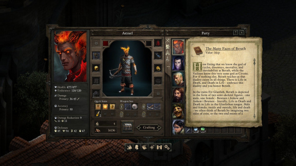 Nový update RPG Pillars of Eternity vás nechá změnit portrét postavy