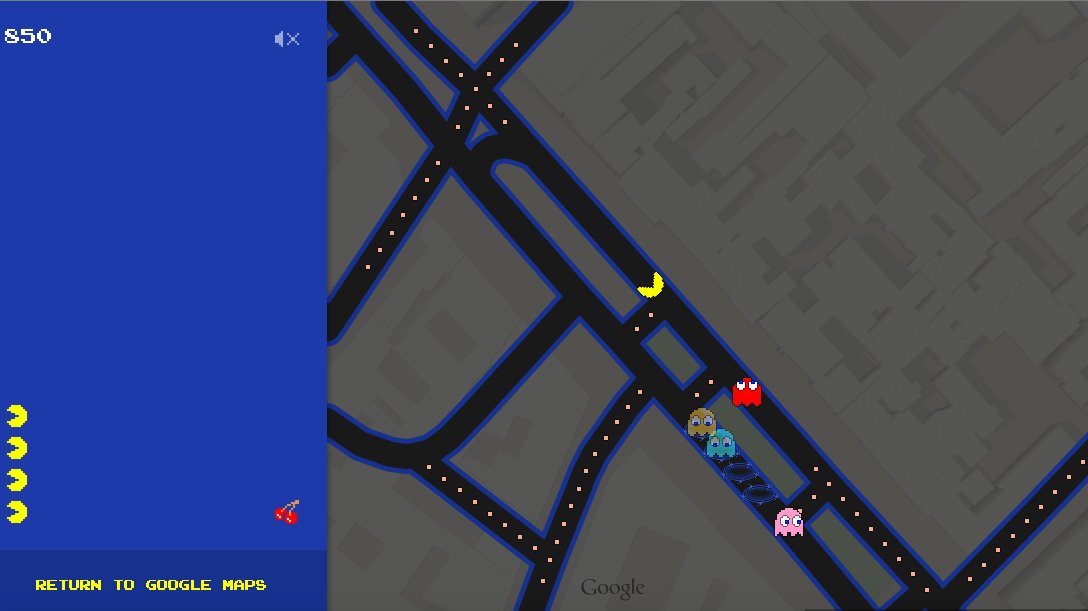 Zahrajte si Pac-Mana v ulicích vašeho města