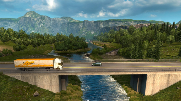 Cesta do Skandinávie se hráčům Euro Truck Simulator 2 otevře na začátku května