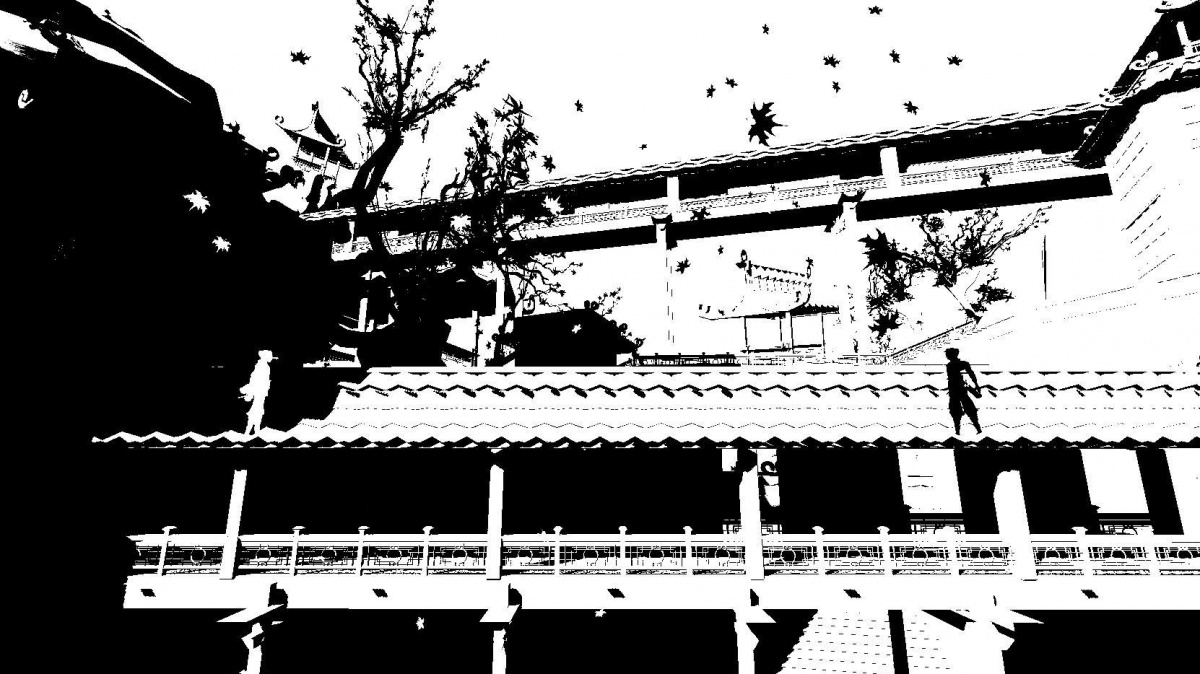 Multiplayerová akce Kieru je plná černobílých ninjů