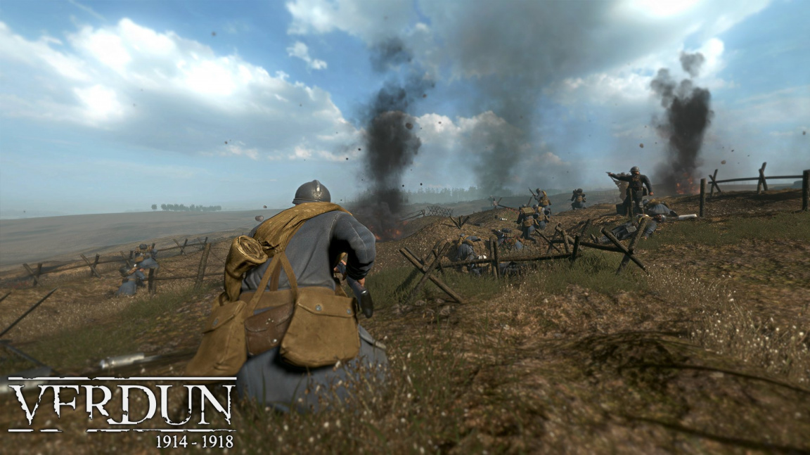 Multiplayerová střílečka Verdun přinese plnou verzi první světové války koncem dubna