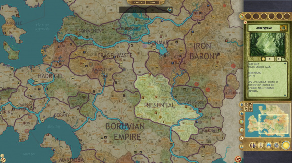 Sovereignity: Crown of Kings připomíná tahovou fantasy variantu Crusader Kings II