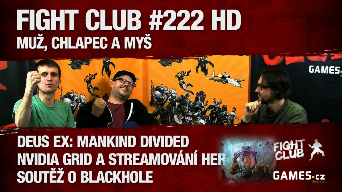 Fight Club #222 HD: Muž, chlapec a myš