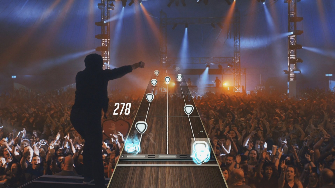 Guitar Hero Live vzkřísí hudební hry first-person pohledem a novým způsobem hraní na plastovou kytaru