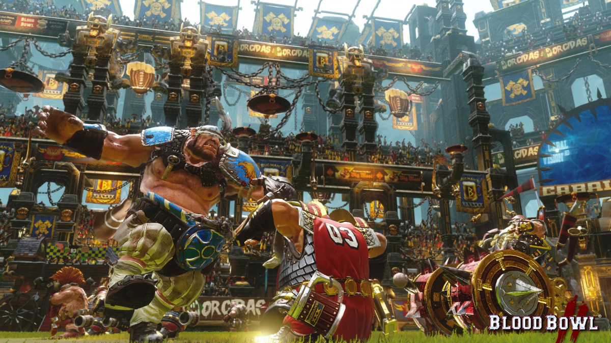 Záběry z Blood Bowl 2 předvádí tahové souboje a teorii chaosu