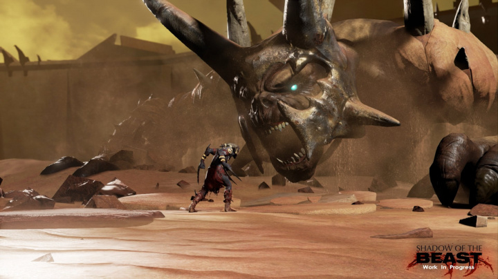 O přízeň hráče bude v Shadow of the Beast bojovat krása s brutalitou