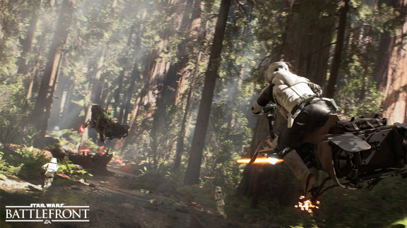Star Wars: Battlefront nabídne na každé planetě alespoň dvě mapy a zbaví se Battlelogu