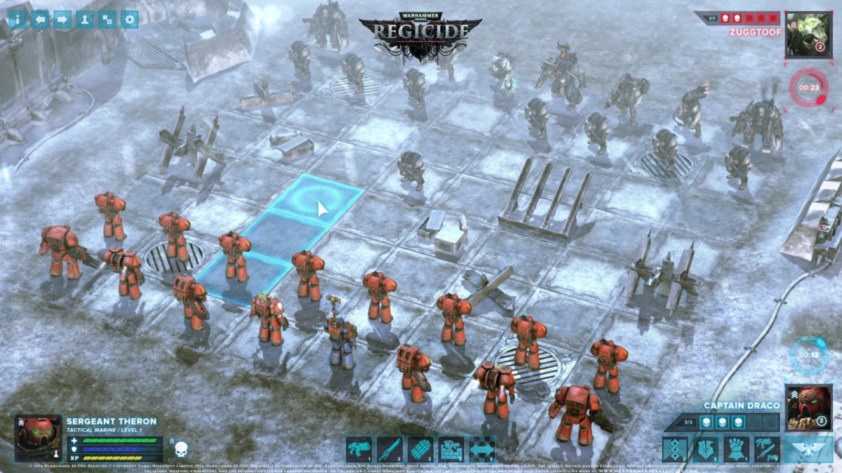 Warhammer 40,000: Regicide na Steamu předvádí svou příbuznost s šachem