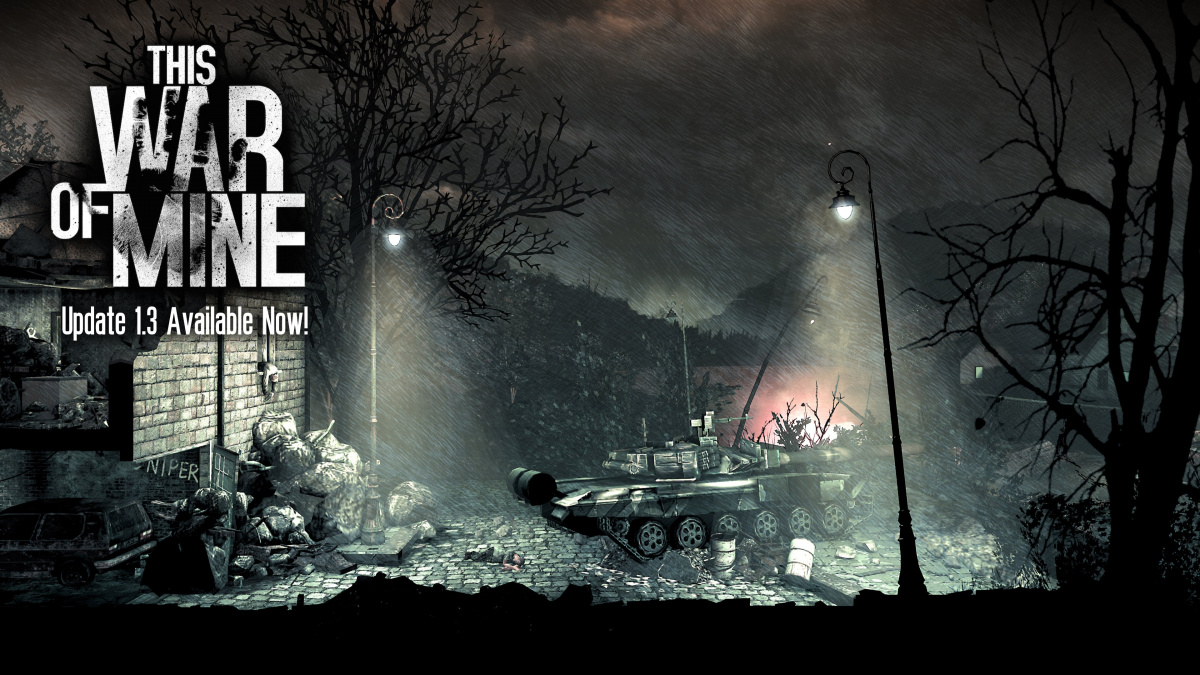 Nový update This War of Mine přináší rozsáhlý editor a možnost vytvořit vlastní postavy