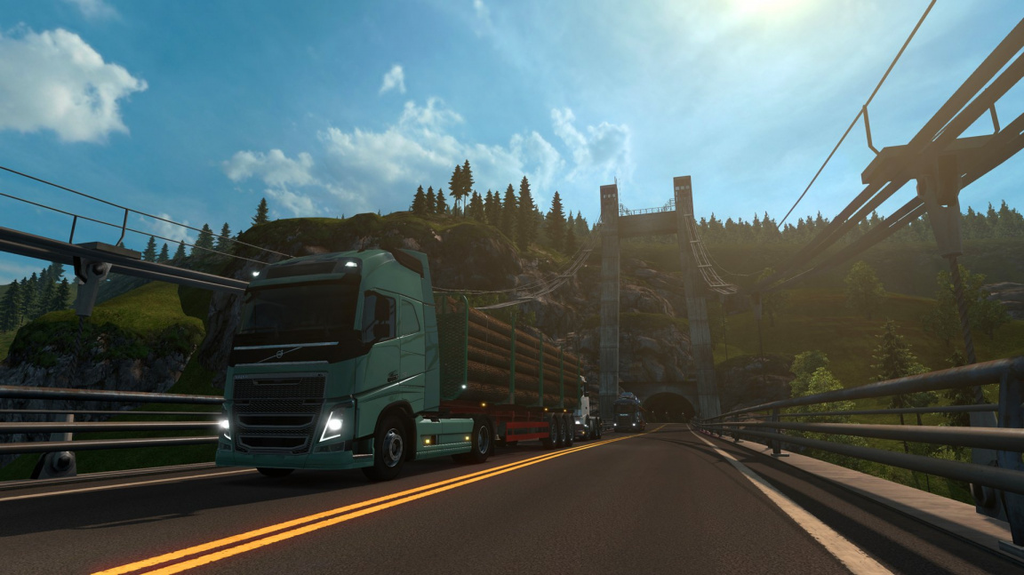 Euro Truck Simulator 2 míří s novým datadiskem do chladné Skandinávie