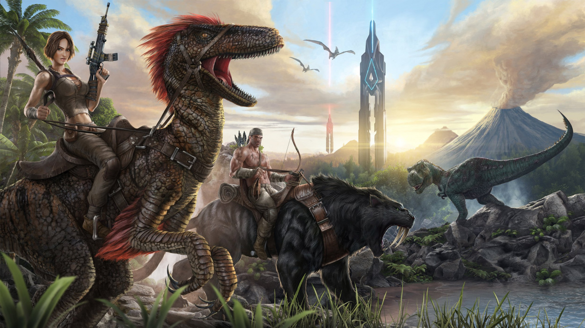 Onlinovka ARK: Survival Evolved připomíná Turoka a nechá vás létat na dinosaurech