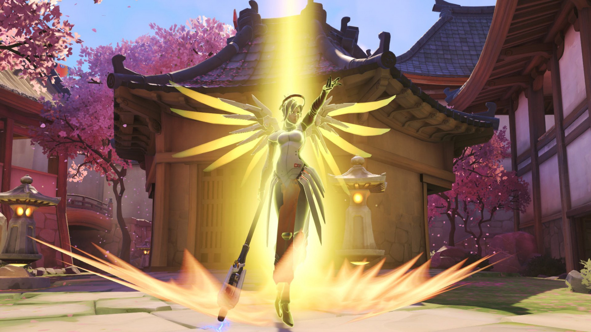 Overwatch představuje robotického mnicha Zenyattu a medičku Mercy