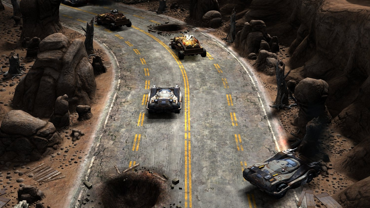 Dark Future: Blood Red States je postapo válka v autech od Games Workshop