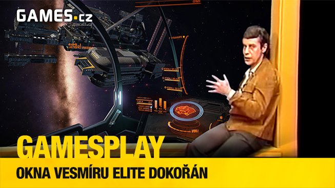 GamesPlay: Okna vesmíru Elite dokořán s astronomem Jiřím Grygarem