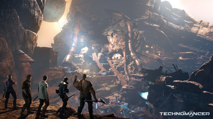 Výlet po marťanských lokacích z RPG Technomancer
