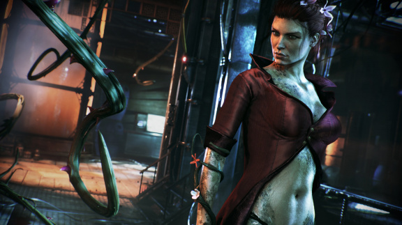 Sedm minut z kampaně Batman: Arkham Knight se zaměřuje na Batmobil a Poison Ivy