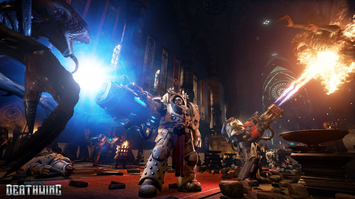 První záběry z hraní Space Hulk: Deathwing předvádí lítou řež s Genestealery