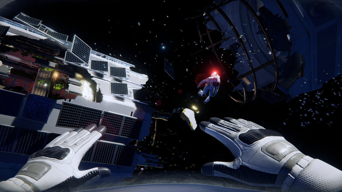 Video z Adrift ukazuje, jak se cítí astronaut, kterému se stanice rozpadla pod nohama