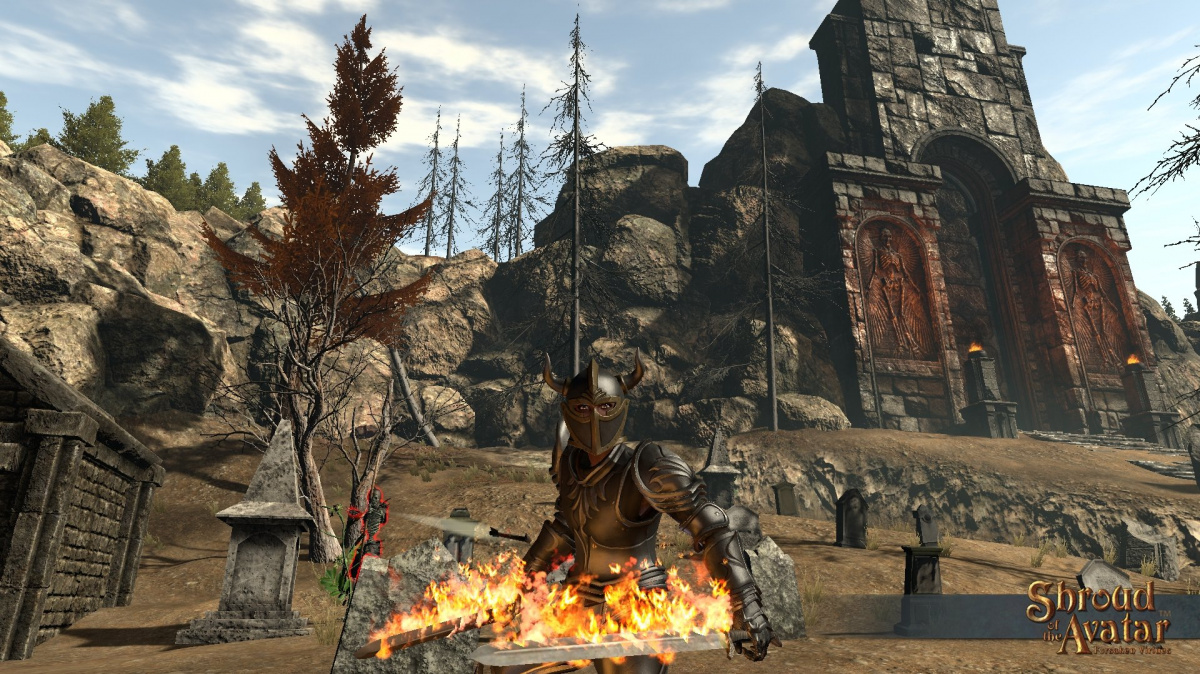 Vývoj Shroud of the Avatar se do finančního pekla neřítí, uklidňuje backery Richard Garriott