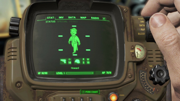 Představení systému perků z Fallout 4
