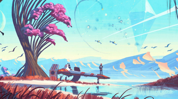 V nových osmnácti minutách No Man's Sky evokuje variaci na Elite: Dangerous