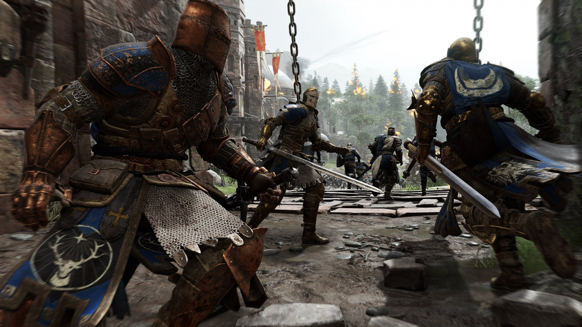Středověká akce For Honor představuje Dominion mód