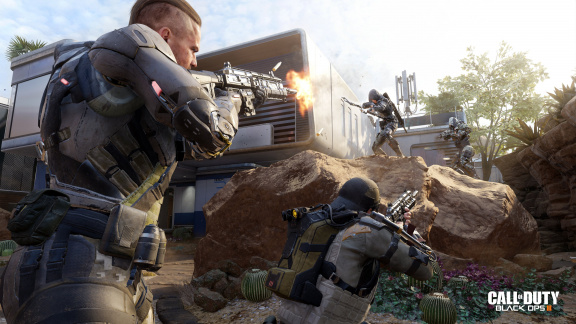 Záběry z kooperace CoD: Black Ops III připomínají Titanfall říznutý Crysis