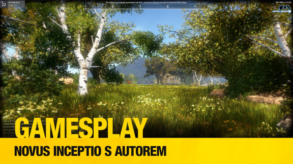 GamesPlay: autorské hraní českého survival MMORPG Novus Inceptio