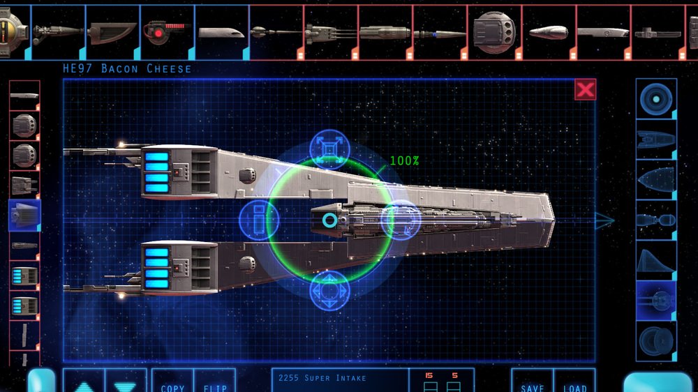 Defect je o budování mocných vesmírných lodí... a jejich ničení