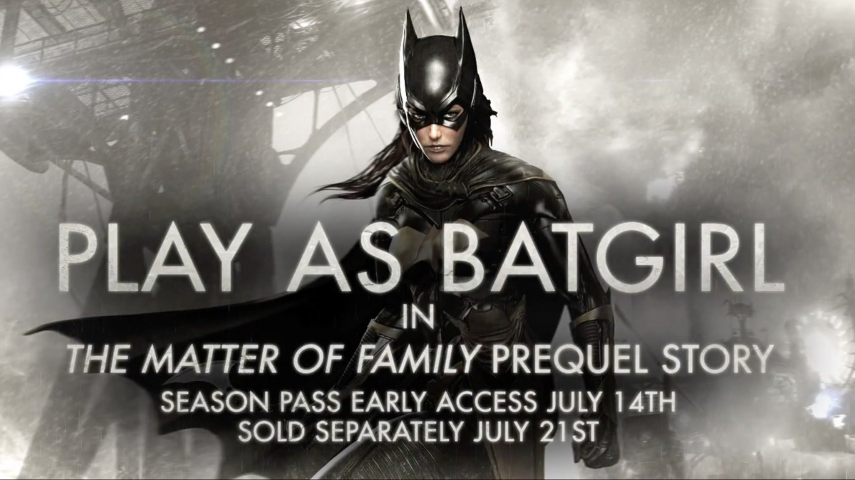 Batgirl v akci na záběrech z prvního DLC pro Batman: Arkham Knight