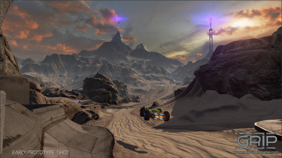 Závodní Grip vzpomíná na hektickou a olovem plýtvající Rollcage