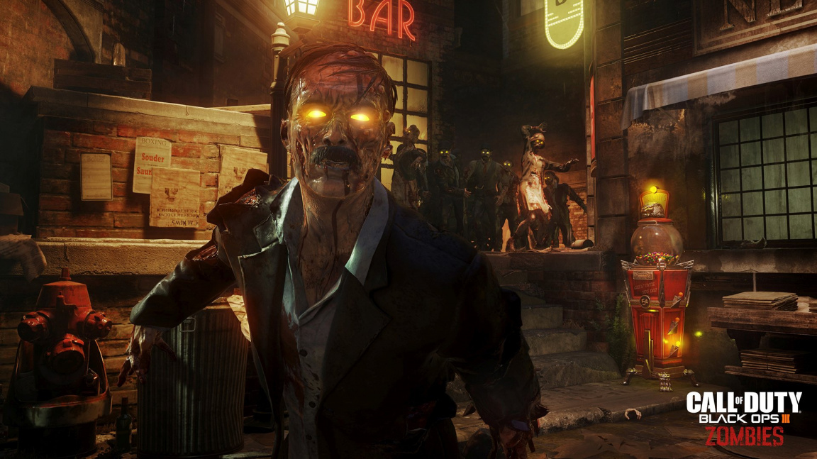 Zombie mód pro CoD: Black Ops III vás překvapivě zavede do Ameriky 40. let