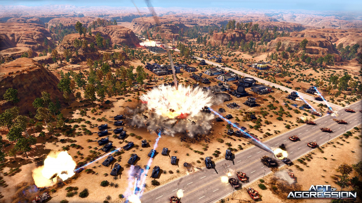 Multiplayer beta Act of Aggression ukáže, jestli jde opravdu o návrat k RTS kořenům