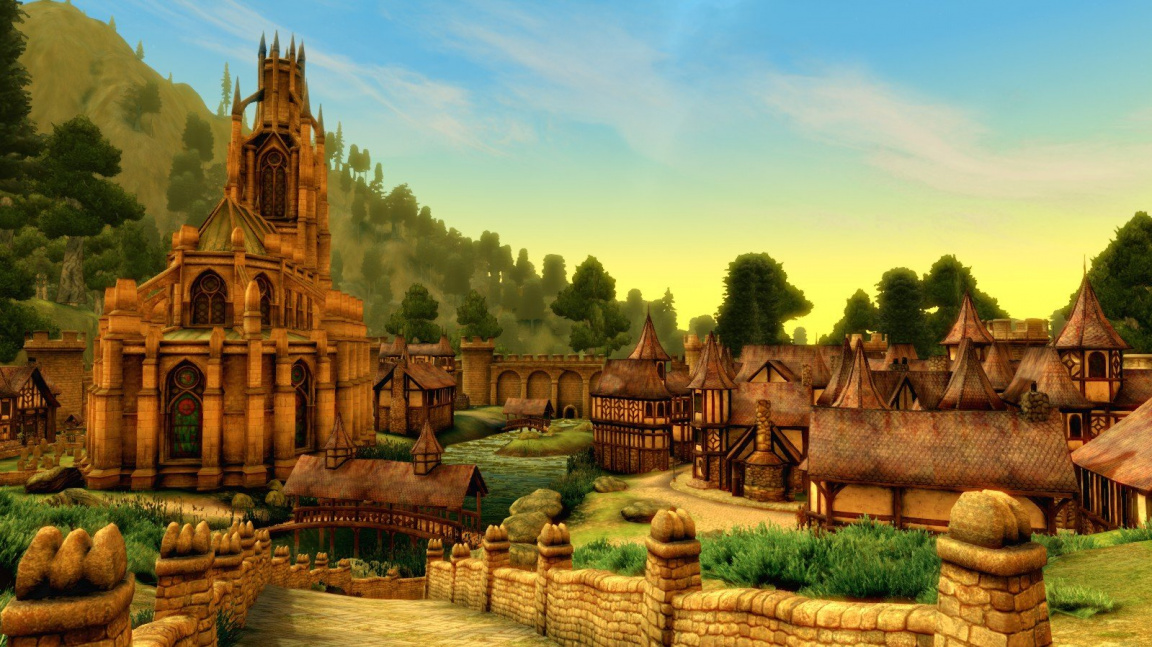 Vedle Morrowindu se (jiná) parta nadšenců snaží ve Skyrim enginu oživit Oblivion