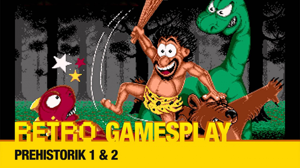 Retro GamesPlay: hrajeme legendární prokrastinační plošinovky Prehistorik 1 & 2
