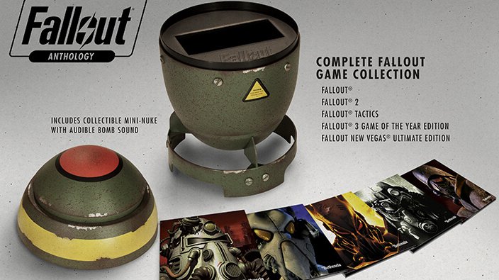 Fallout Anthology zabalí hlavní hry v sérii do krabice ve tvaru mini atomovky