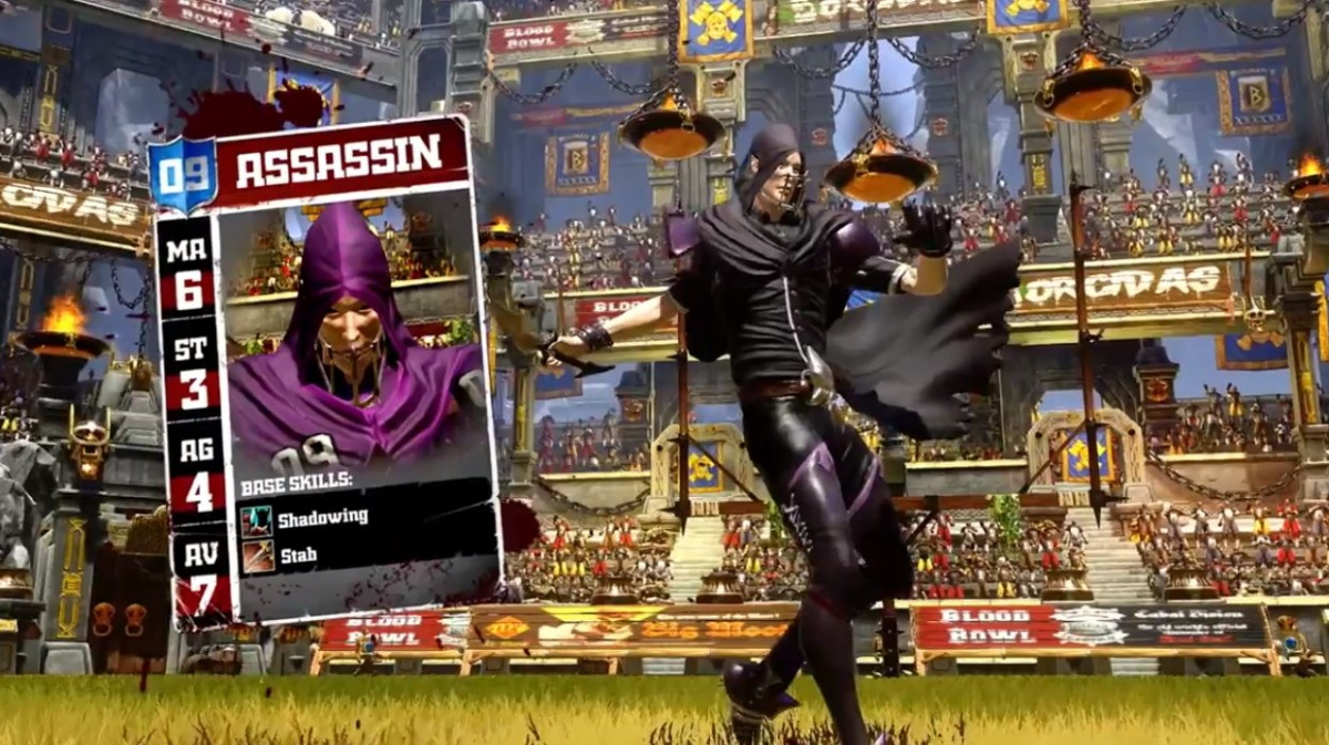 V novém videu z Blood Bowl 2 masakrují temní elfové trpaslíky