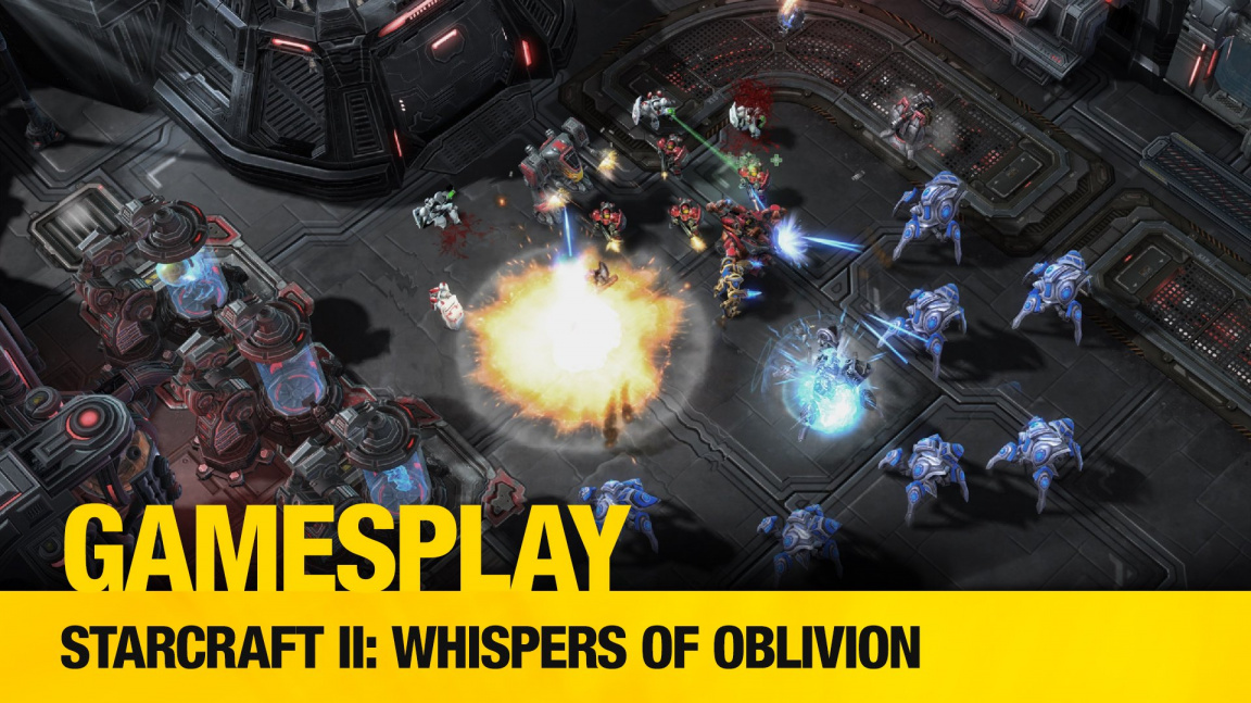 GamesPlay: hrajeme příběhový prolog StarCraft II: Whispers of Oblivion