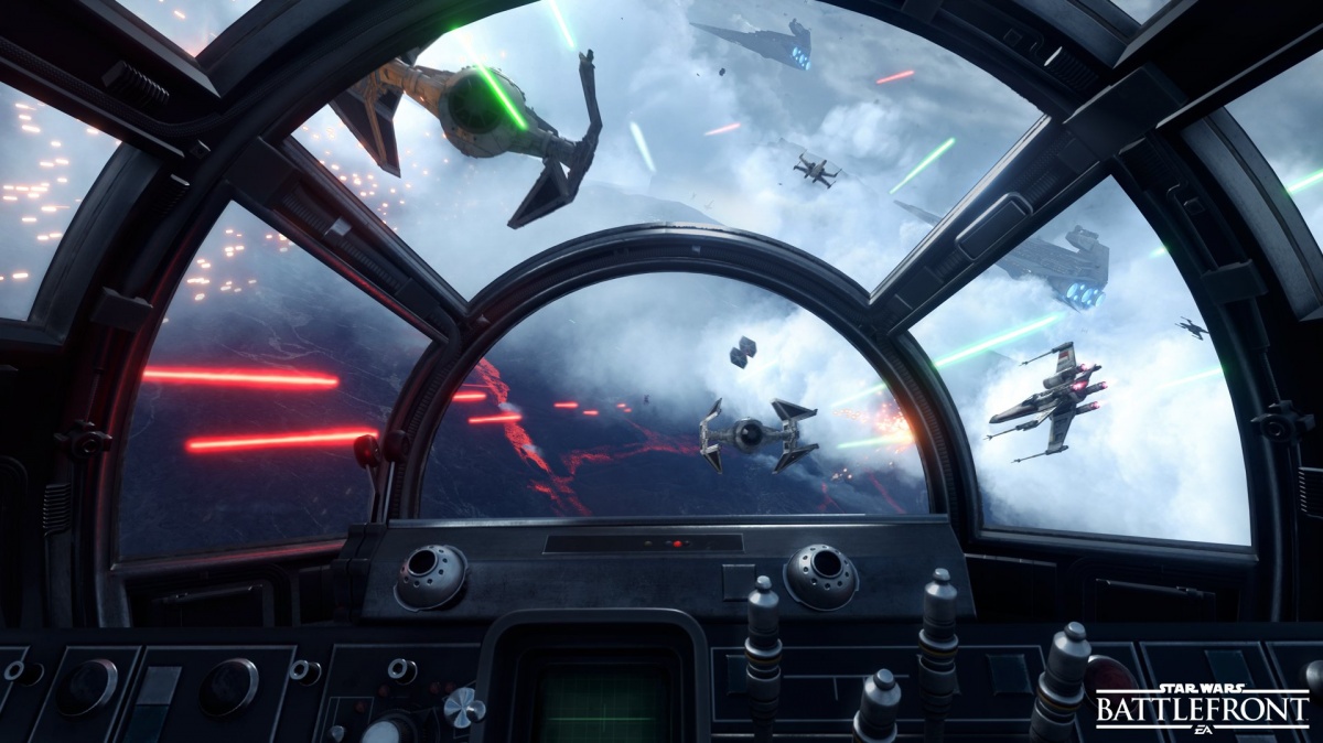 Star Wars: Battlefront představila svůj letecký mód Fighter Squadron