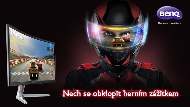 Prohnutý monitor pro nejnáročnější hráče BenQ XR3501