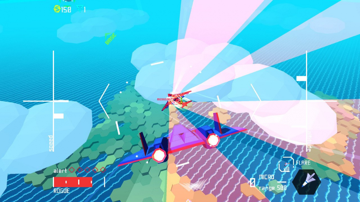 Sky Rogue nabízí obtížné letecké souboje nad procedurálně generovanými ostrovy