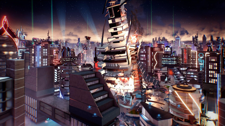 Míru zničitelnosti prostředí v Crackdown 3 může ovlivnit nekvalitní internetové připojení