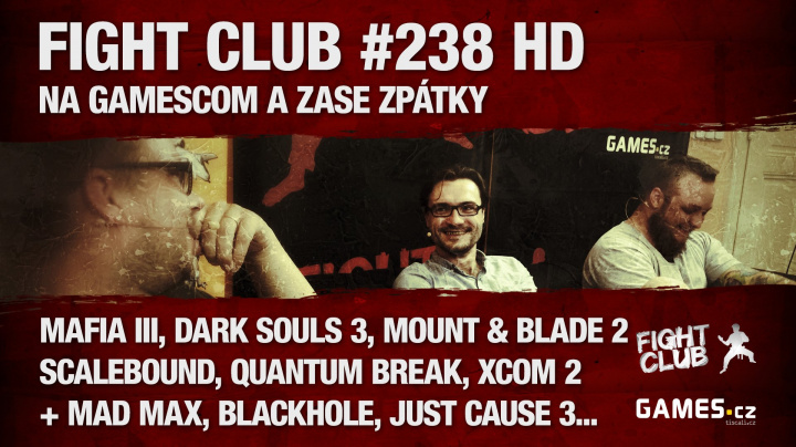 Fight Club #238 HD: Na GamesCom a zase zpátky