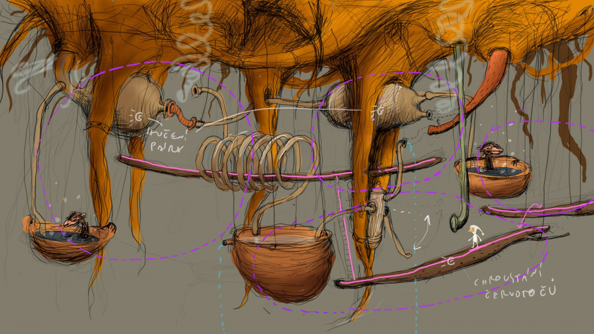 GDS 2015: Václav Blín a Adolf Lachman o grafice a animacích v Samorost 3