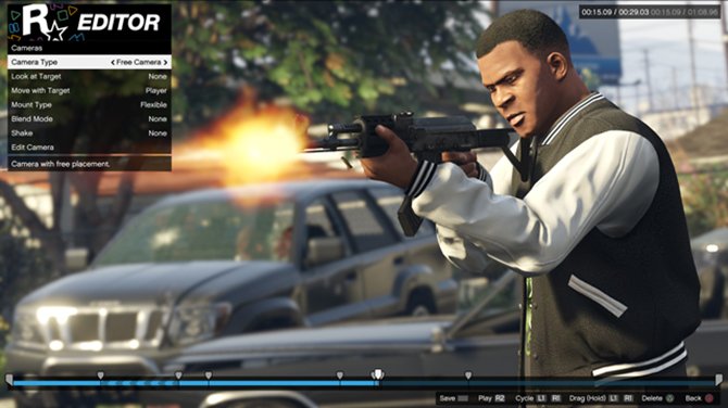 Editor videí pro konzolové verze GTA V vyjde v září