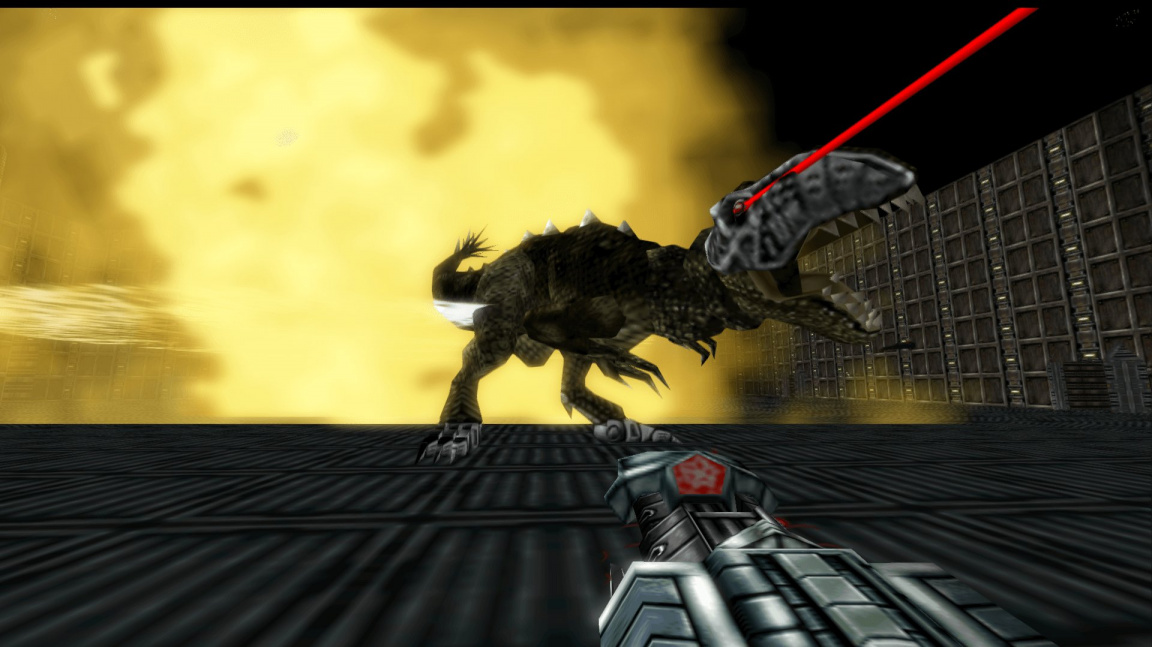 Na remasteru druhého dílu dinosauří střílečky Turok se pořád ještě pracuje