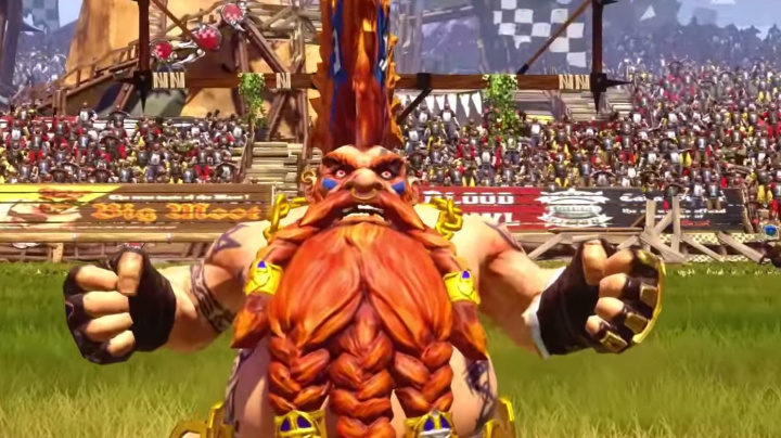 V novém videu z Blood Bowl 2 trpaslíci drtí chlupaté skaveny