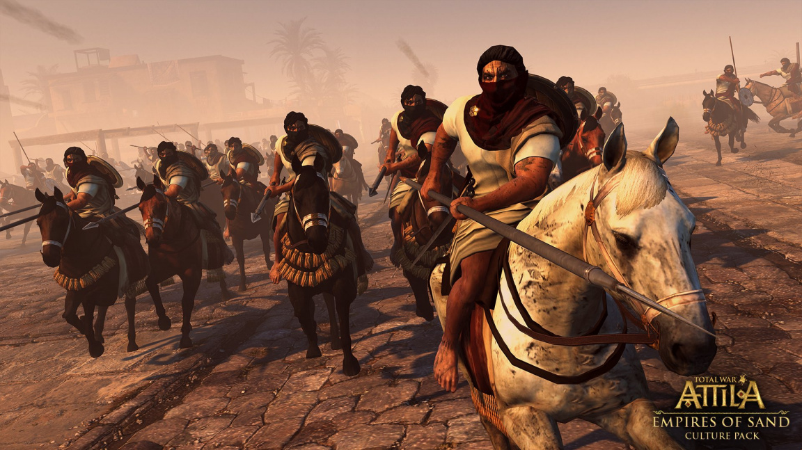 Nový balíček do Total War: Attila přináší pouštní národy pro fajnšmekry