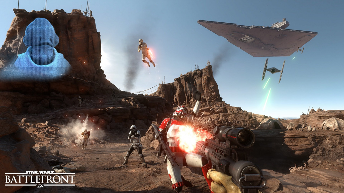 Beta Star Wars: Battlefront bude otevřená všem zájemcům a nabídne i lokální kooperaci